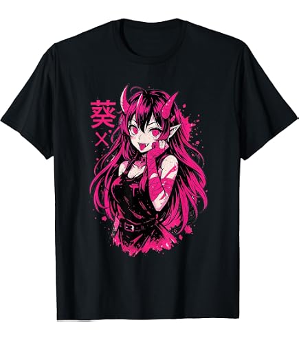 Amazon.com: Yandere I Japanese Kawaii Anime Girl T-Shirt